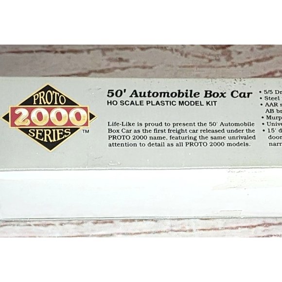 Proto 2000 Series 50’ HO Scale Plastic Model Kit W/ Dreadnaught Ends Model Train - Picture 16 of 16